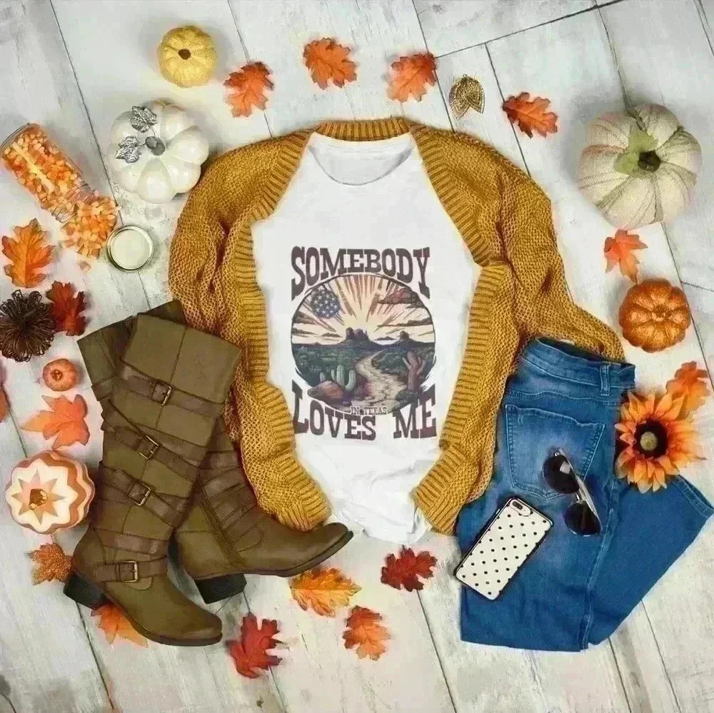 Nataly thyme somebody loves me   tee shirt